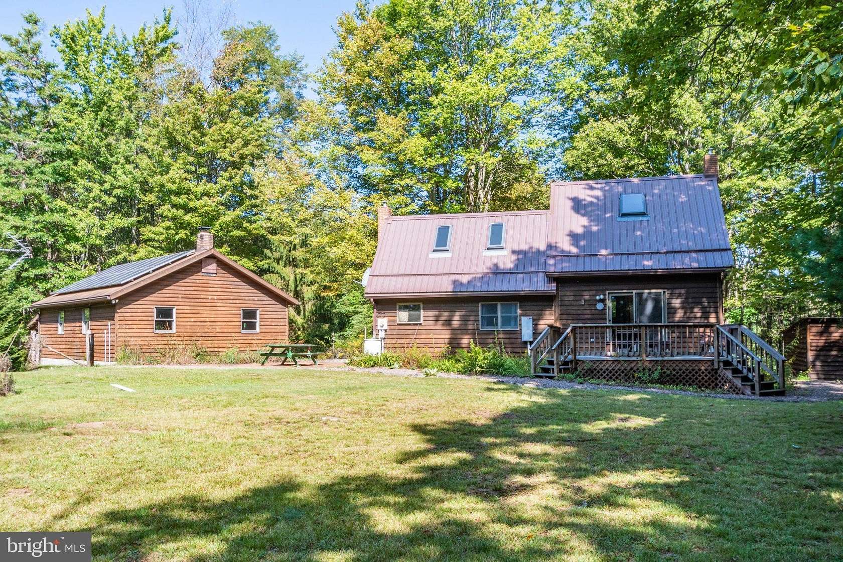 66.6 Acres of Recreational Land with Home for Sale in Grantsville, Maryland