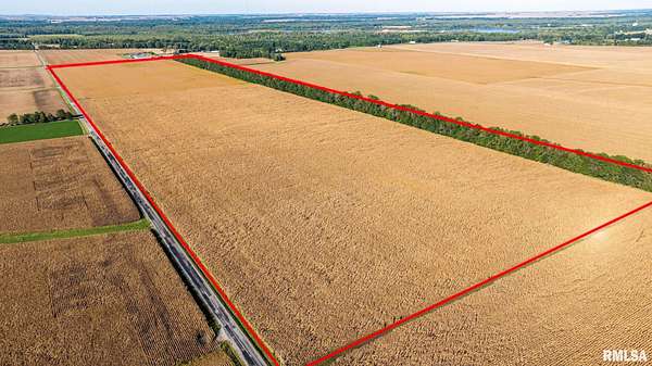 90.7 Acres of Agricultural Land for Sale in Rochester, Illinois