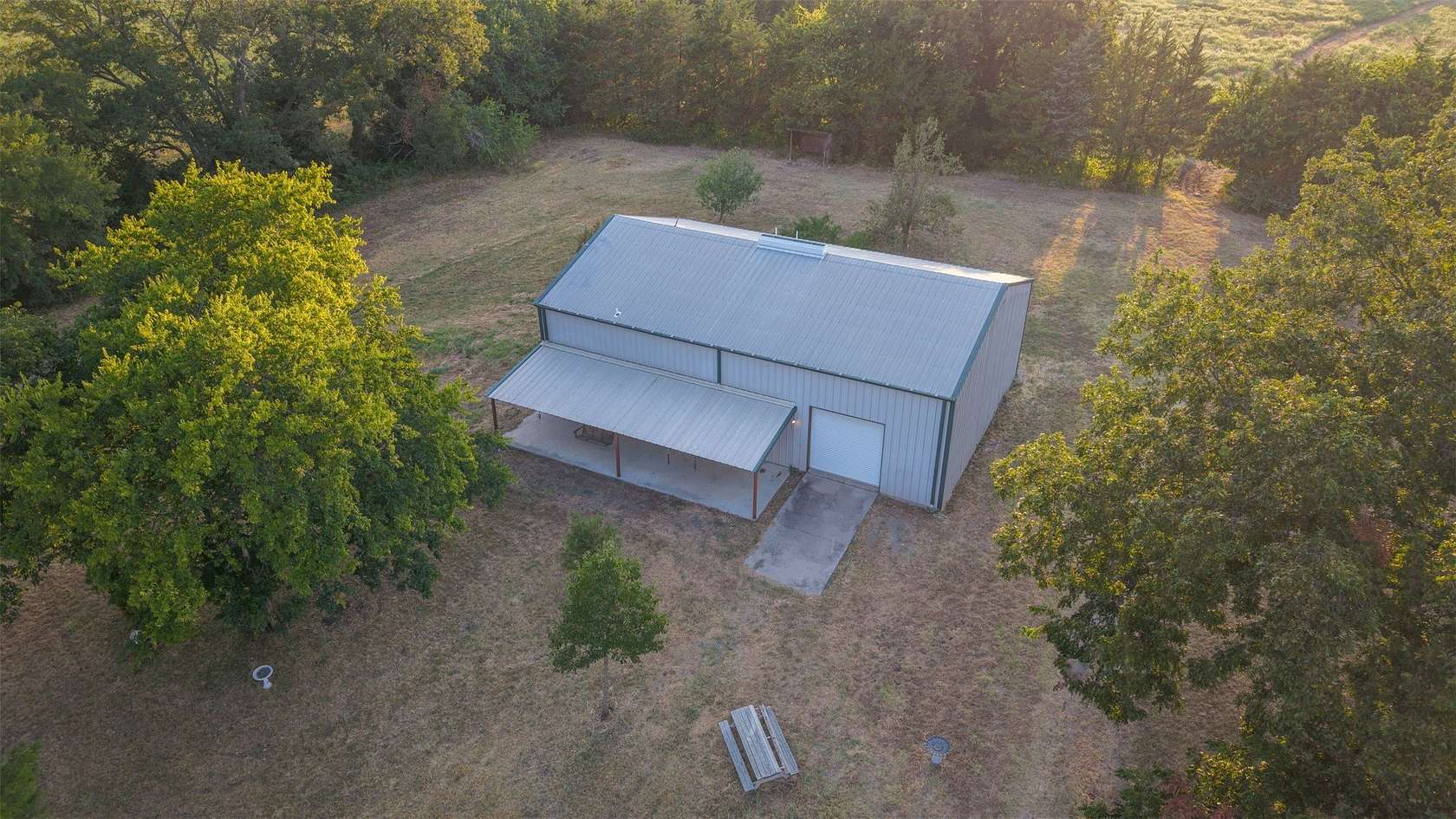 7.46 Acres of Land with Home for Sale in Trenton, Texas