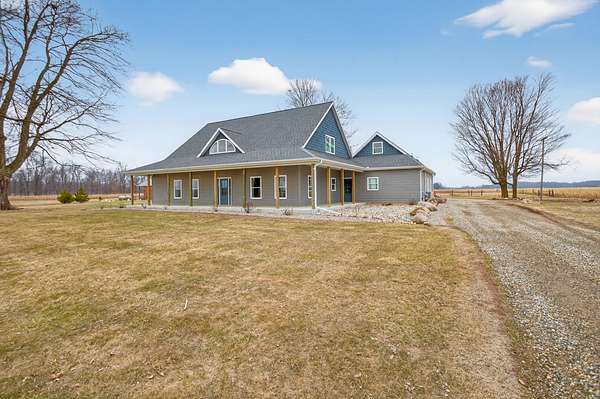 10 Acres of Land with Home for Sale in Horton, Michigan