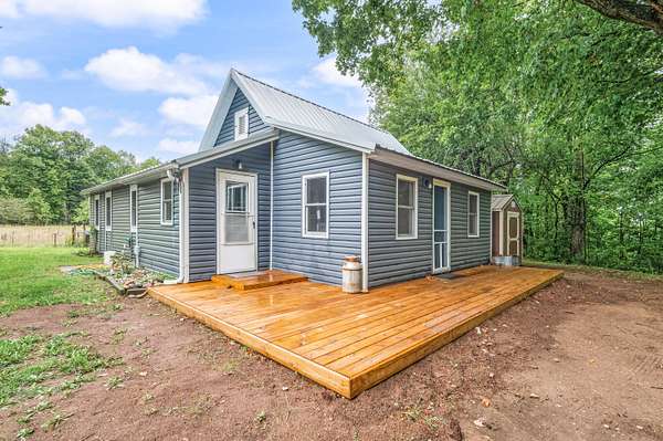 11 Acres of Land with Home for Sale in Big Rapids, Michigan