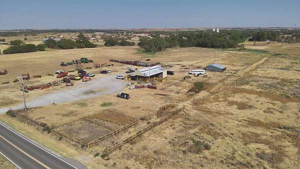 145 Acres of Improved Agricultural Land for Auction in Carnegie, Oklahoma