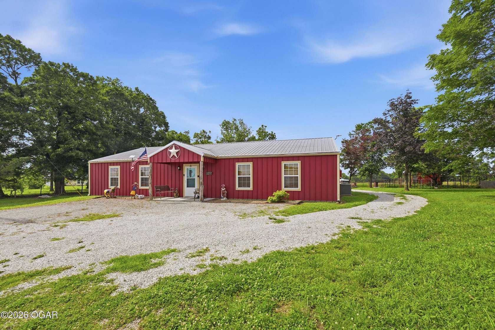 20.6 Acres of Land with Home for Sale in Carthage, Missouri