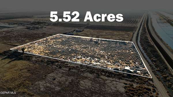 5.52 Acres of Land for Sale in Fabens, Texas