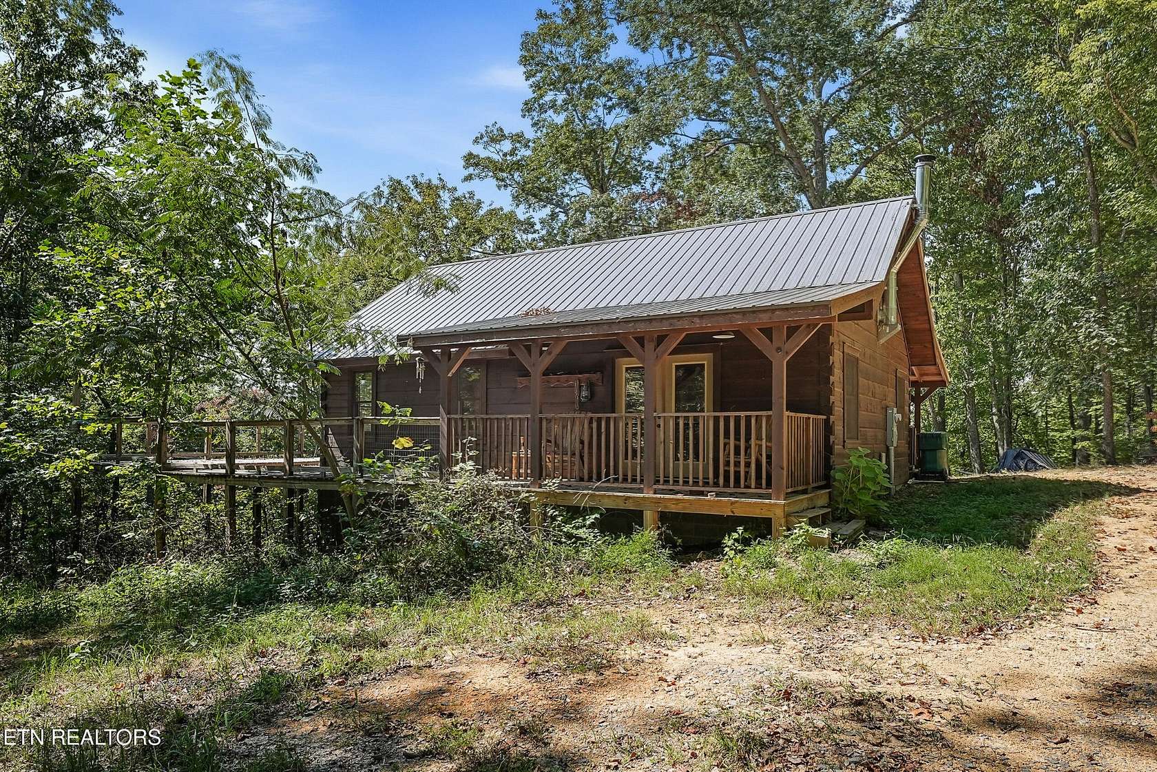 22.8 Acres of Recreational Land with Home for Sale in Gainesboro, Tennessee