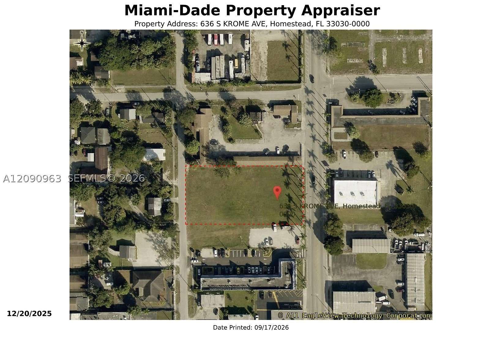 0.14 Acres of Mixed-Use Land for Sale in Homestead, Florida