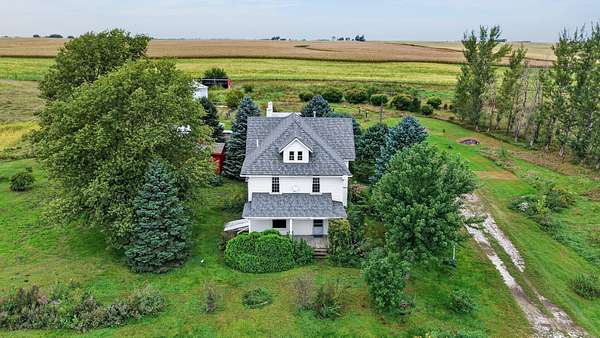 9.14 Acres of Land with Home for Sale in Yale, Iowa