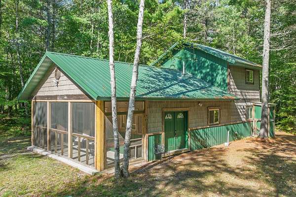 5.35 Acres of Land with Home for Sale in Lac du Flambeau, Wisconsin
