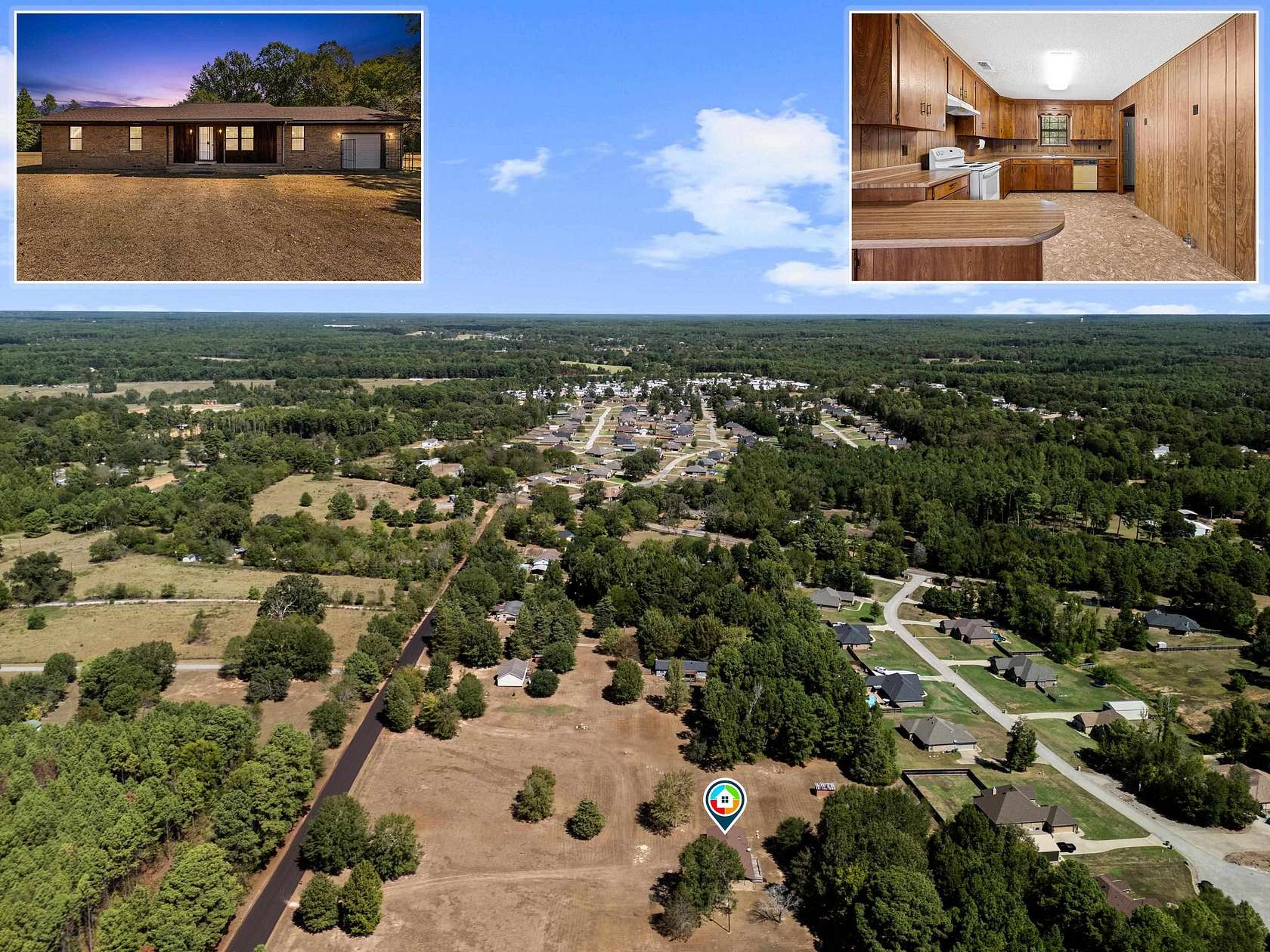 5.29 Acres of Land with Home for Sale in Longview, Texas