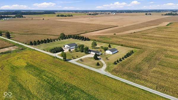 5.5 Acres of Land with Home for Sale in Lapel, Indiana