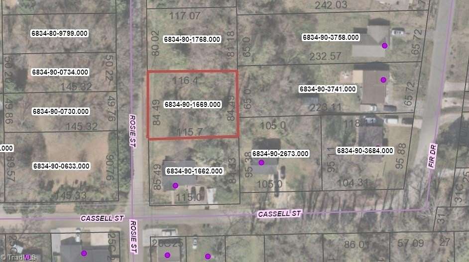 0.23 Acres of Residential Land for Sale in Winston-Salem, North Carolina