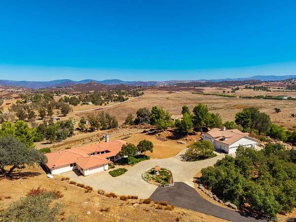 8 Acres of Land with Home for Sale in Ramona, California