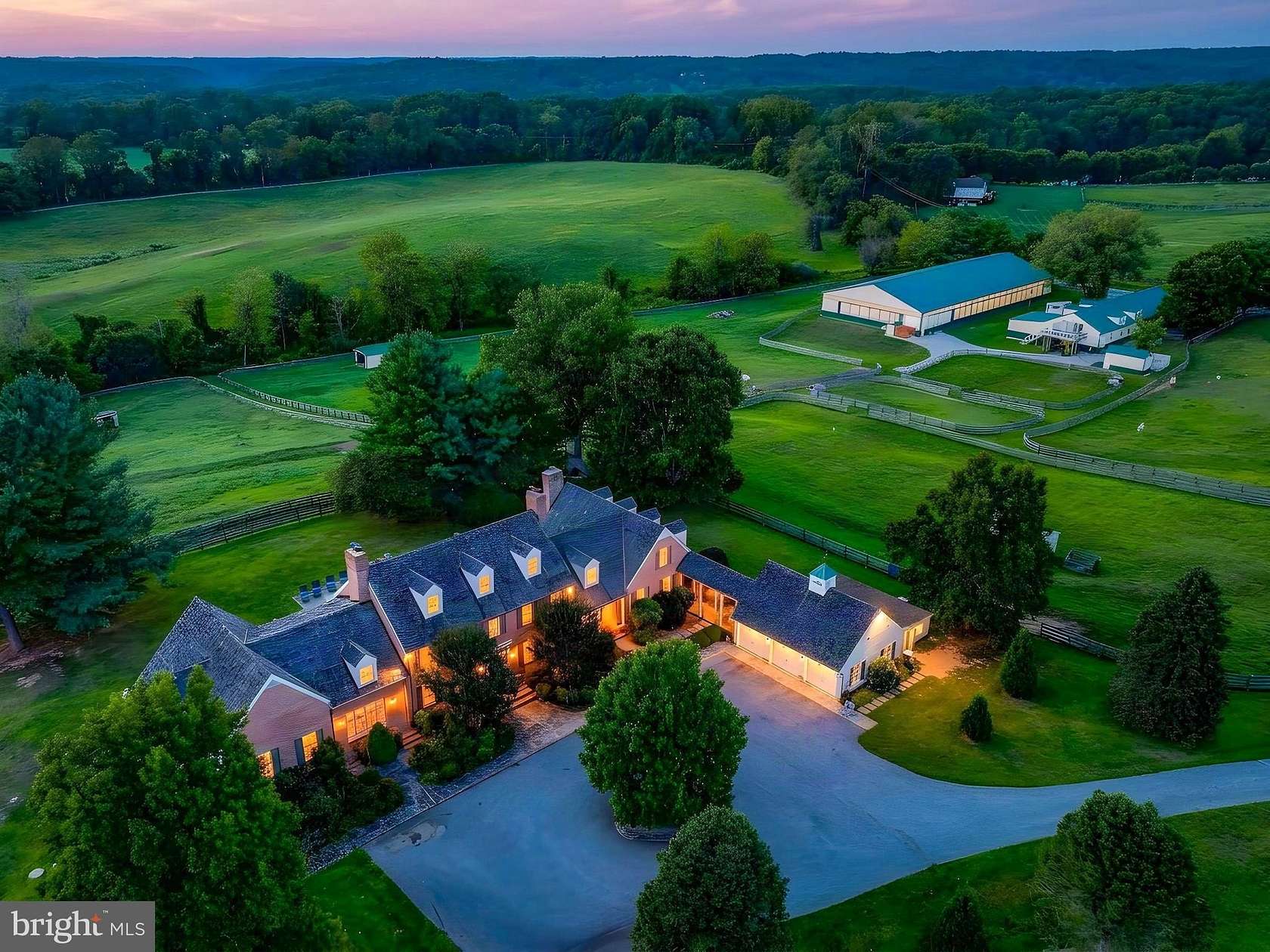 18.5 Acres of Land with Home for Sale in Monkton, Maryland