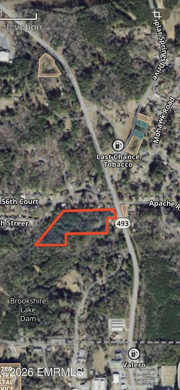8.8 Acres of Residential Land for Sale in Meridian, Mississippi