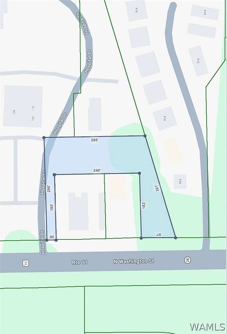 1.14 Acres of Commercial Land for Sale in Livingston, Alabama
