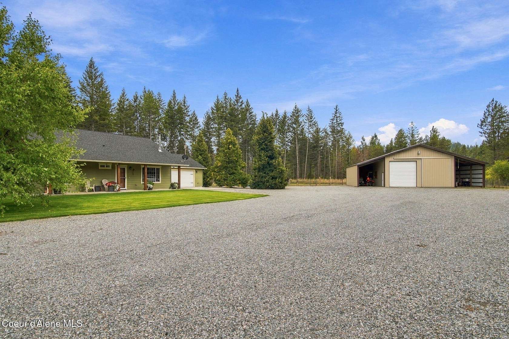 4.47 Acres of Land with Home for Sale in Rathdrum, Idaho
