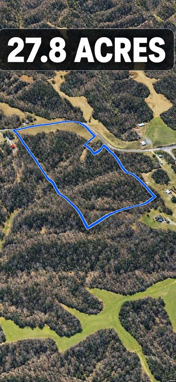27.8 Acres of Recreational Land for Sale in Hornbeak, Tennessee