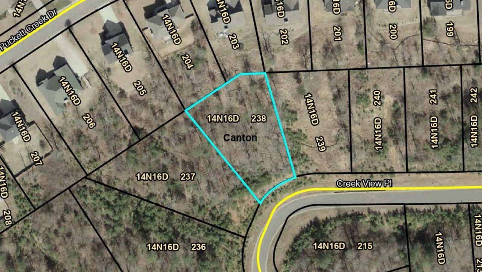 4.1 Acres of Residential Land for Auction in Canton, Georgia
