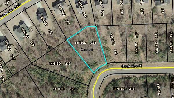 4.1 Acres of Residential Land for Auction in Canton, Georgia