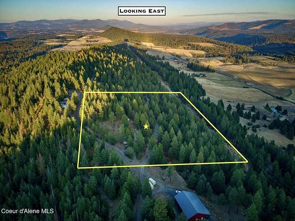 10 Acres of Recreational & Residential Land for Sale in Worley, Idaho