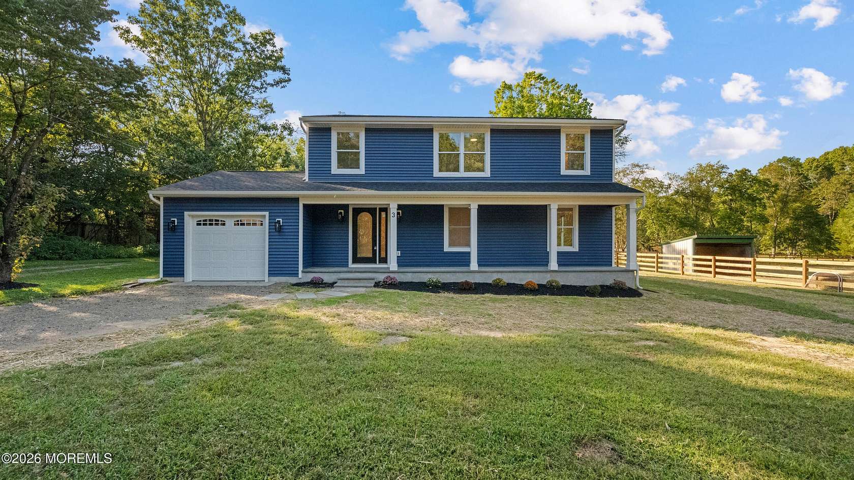 5 Acres of Land with Home for Sale in Cream Ridge, New Jersey