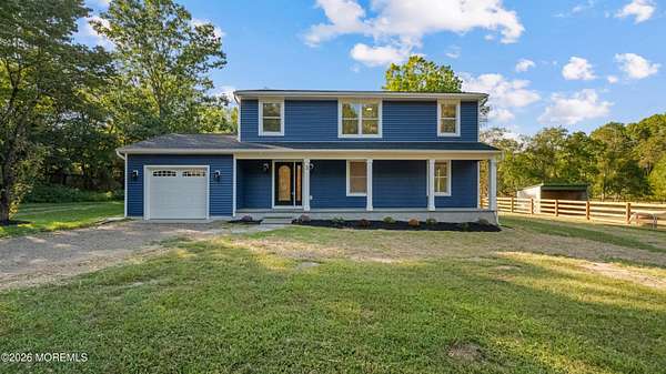 5 Acres of Land with Home for Sale in Cream Ridge, New Jersey