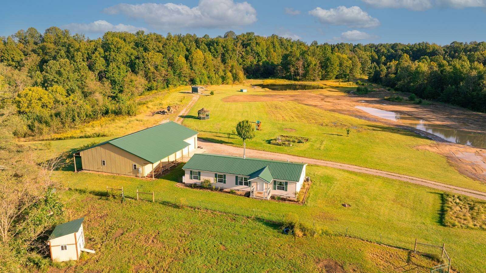 48.5 Acres of Land with Home for Sale in Albany, Ohio