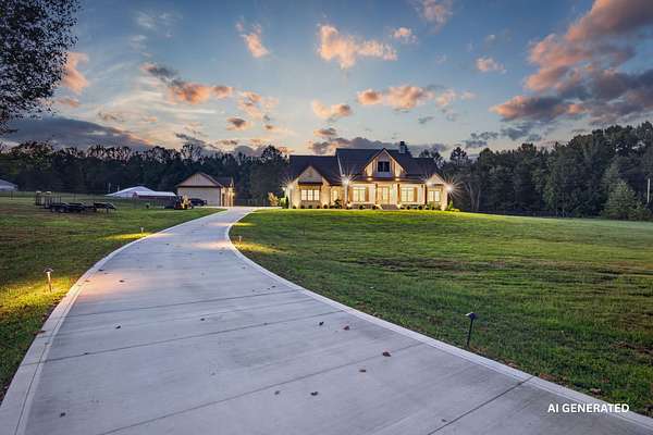 6.25 Acres of Land with Home for Sale in Cookeville, Tennessee