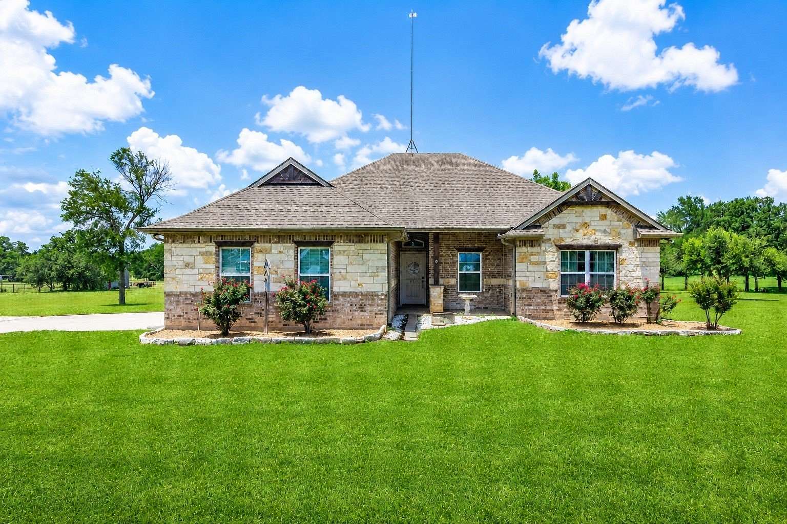 5.72 Acres of Land with Home for Sale in Scurry, Texas
