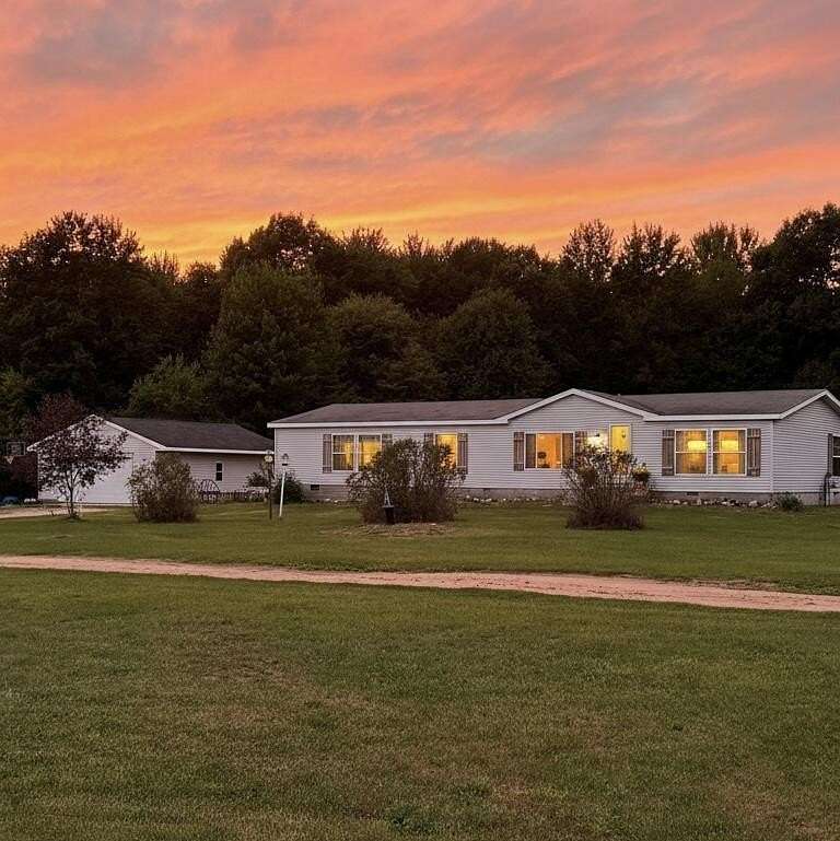 10.2 Acres of Land with Home for Sale in Fremont, Michigan