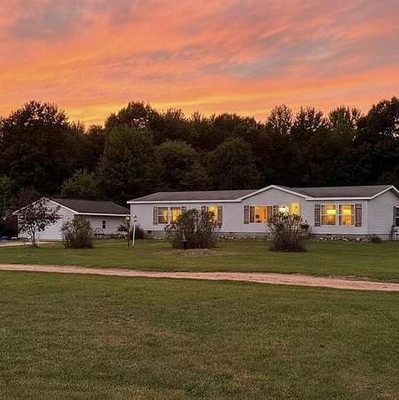 10.2 Acres of Land with Home for Sale in Fremont, Michigan