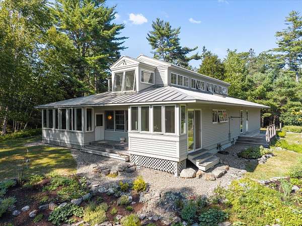 11 Acres of Land with Home for Sale in Brooksville, Maine