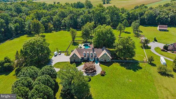 10 Acres of Land with Home for Sale in Laytonsville, Maryland