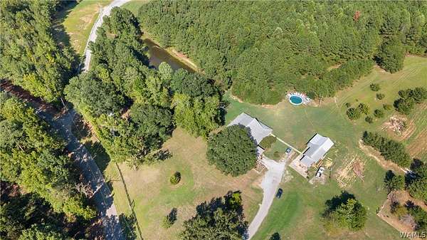 8 Acres of Land with Home for Sale in Gordo, Alabama