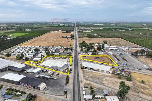 2.45 Acres of Improved Commercial Land for Lease in Dinuba, California
