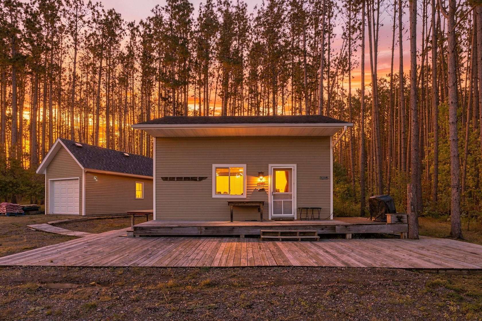 11.2 Acres of Recreational Land with Home for Sale in McGrath, Minnesota