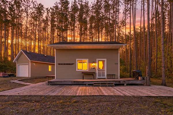 11.2 Acres of Recreational Land with Home for Sale in McGrath, Minnesota