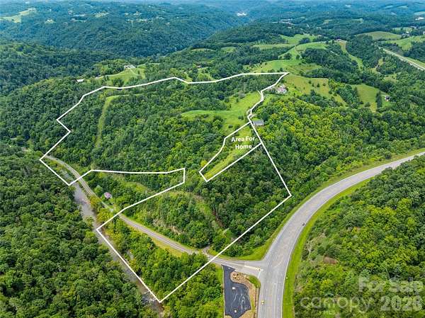 47.2 Acres of Land for Sale in Marshall, North Carolina