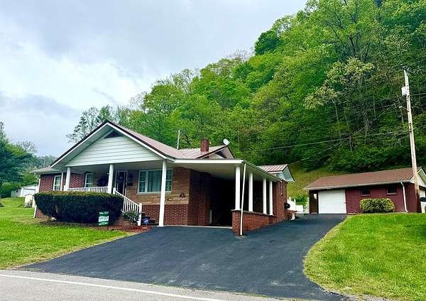 9 Acres of Land with Home for Sale in Elkhorn City, Kentucky