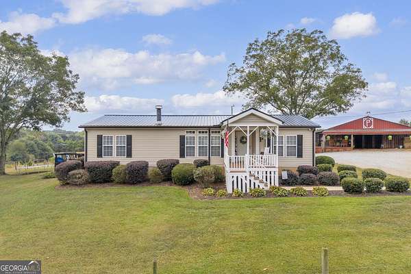 5 Acres of Land with Home for Sale in Danielsville, Georgia