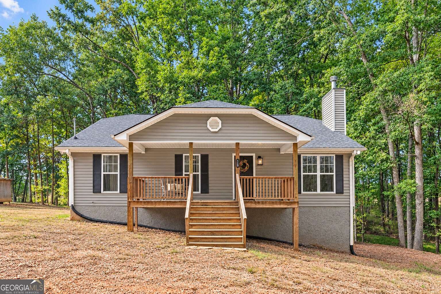 5.4 Acres of Land with Home for Sale in Danielsville, Georgia