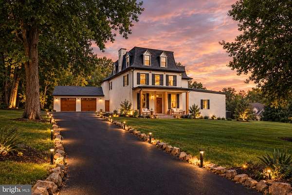 3.77 Acres of Land with Home for Sale in Glen Mills, Pennsylvania