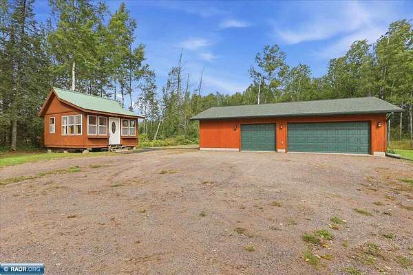 12 Acres of Recreational Land with Home for Sale in Hibbing, Minnesota