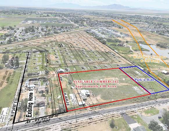 4 Acres of Commercial Land for Sale in West Point, Utah