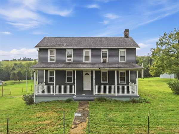 9.23 Acres of Land with Home for Sale in South Union Township, Pennsylvania