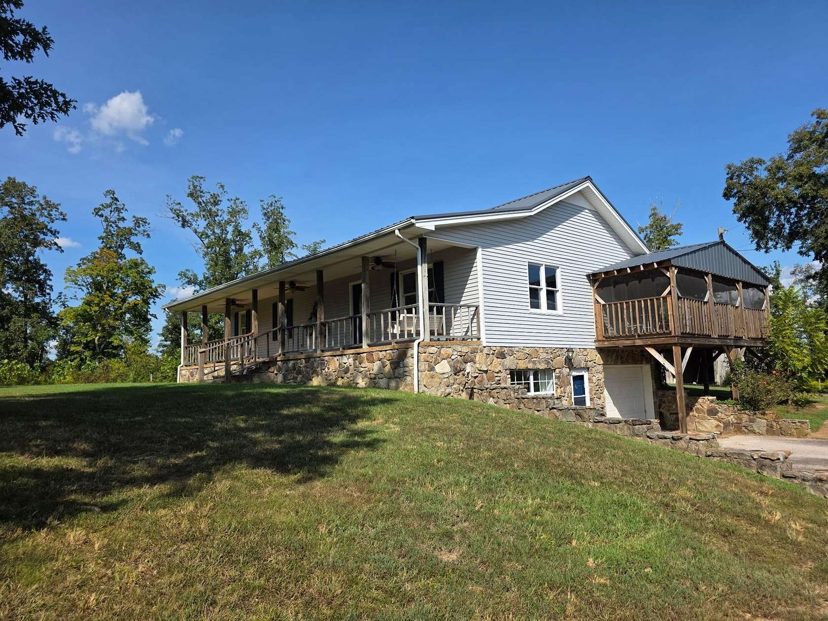 15.6 Acres of Land with Home for Sale in Waynesboro, Tennessee
