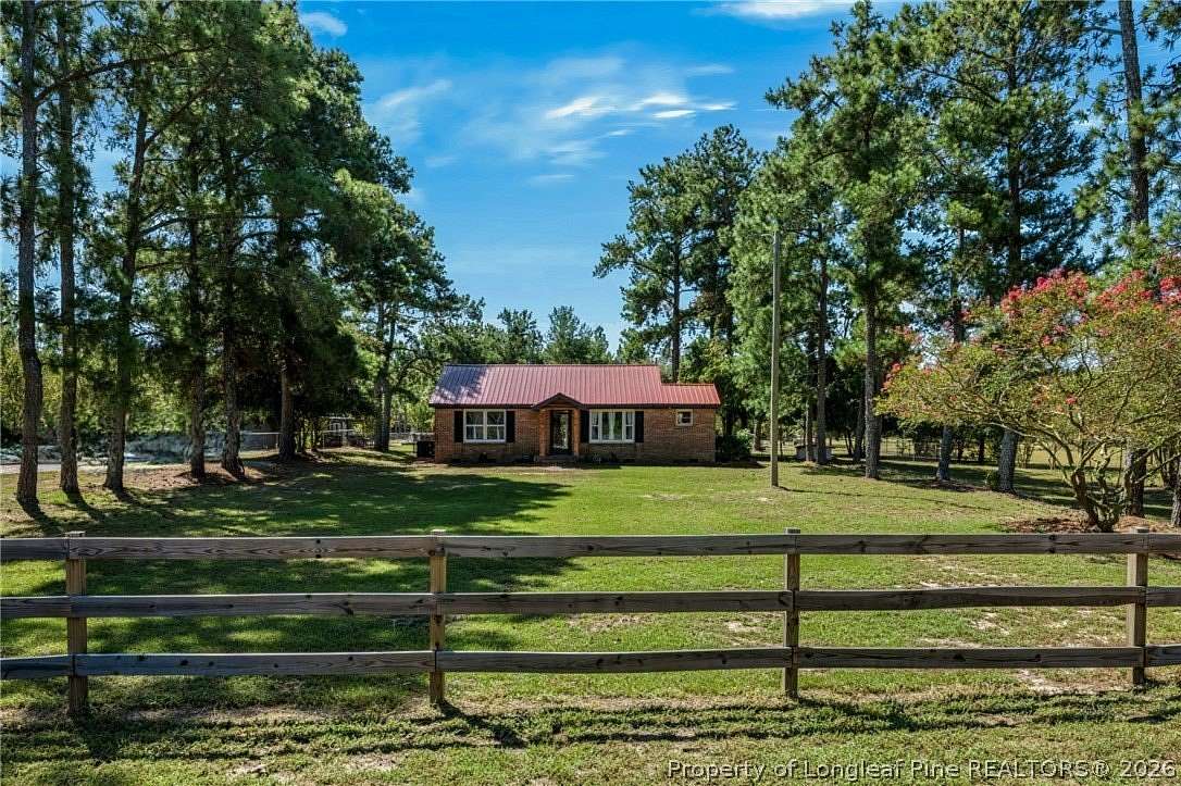 8.26 Acres of Land with Home for Sale in Hamlet, North Carolina