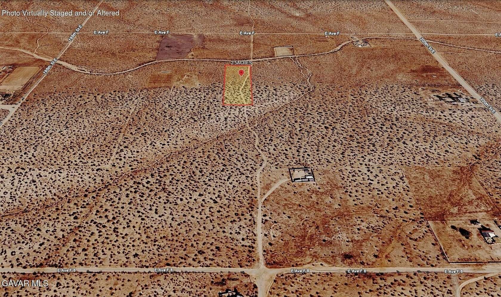 2.58 Acres of Land for Sale in Lancaster, California