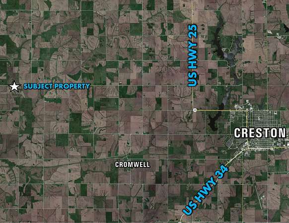 200 Acres of Agricultural Land for Auction in Prescott, Iowa