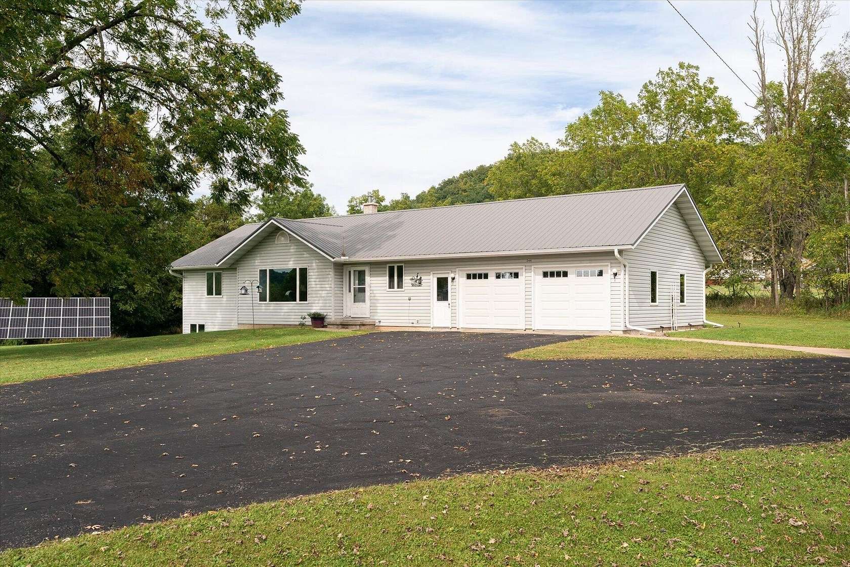 1.85 Acres of Land with Home for Sale in La Farge, Wisconsin